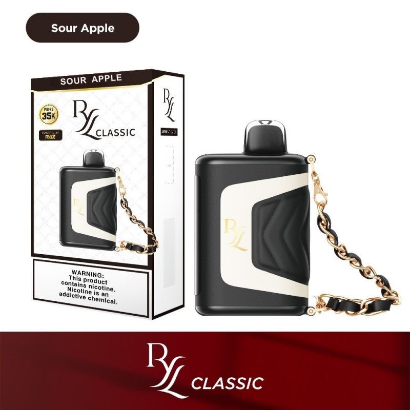 RAZ RYL Classic 35K Puff Disposable — Sour Apple