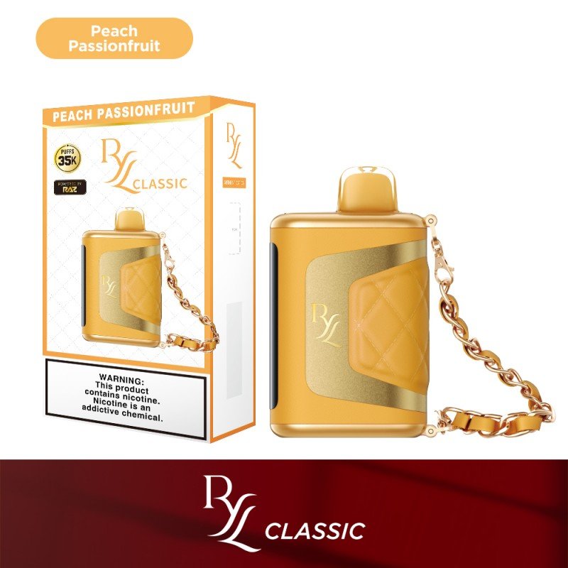 RAZ RYL Classic 35K Puff Disposable — Peach Passionfruit