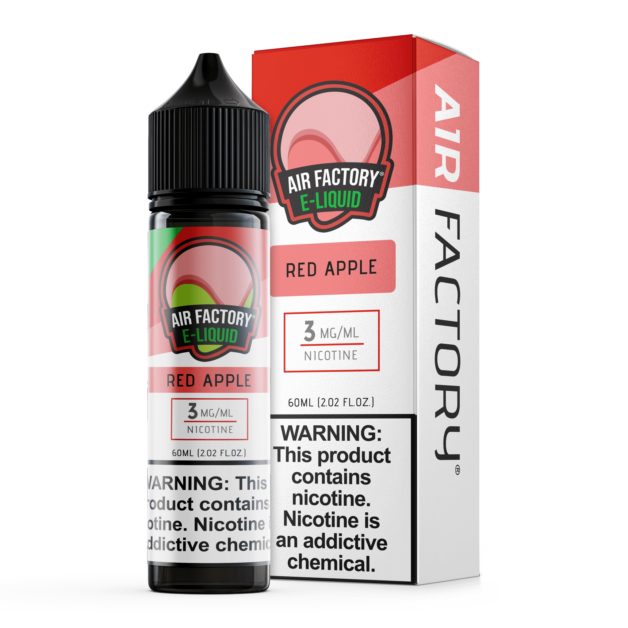 Air Factory E-Liquids - 60mL — Red Apple
