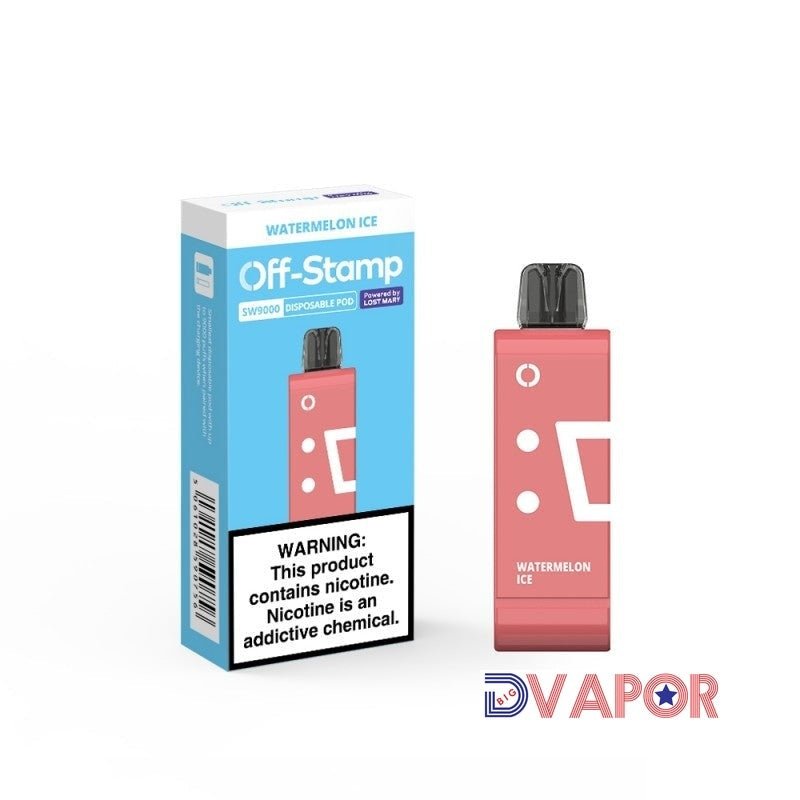 Refill Pod for Off-Stamp SW9000 Disposable by Lost Mary 5% — Watermelon Ice