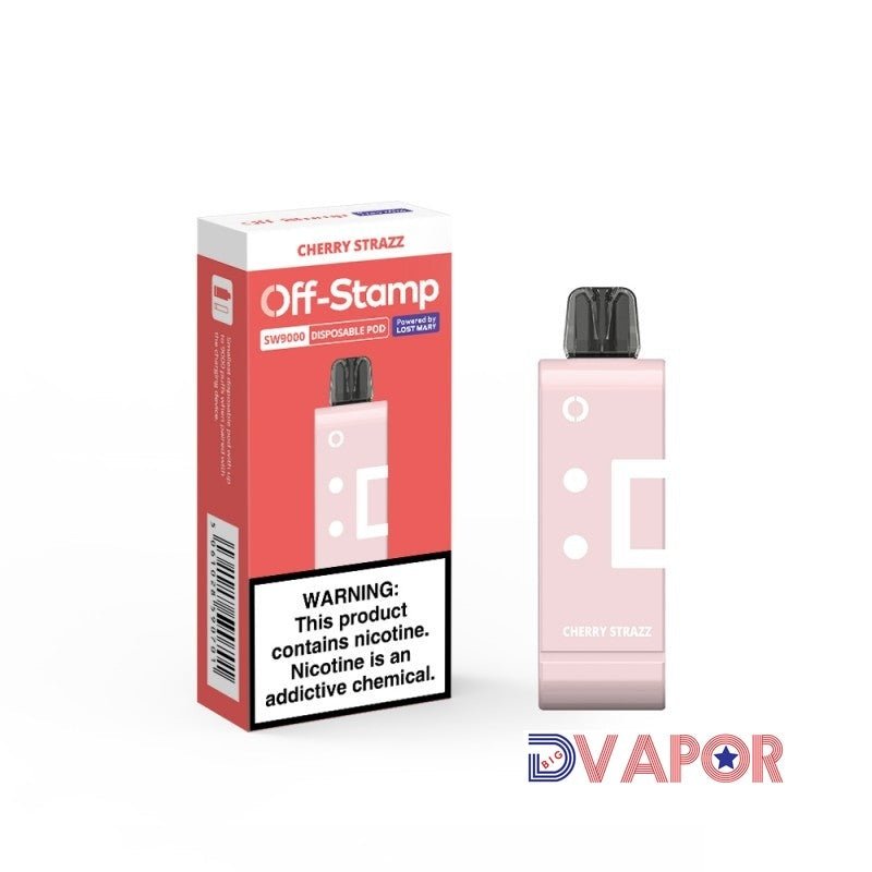 Refill Pod for Off-Stamp SW9000 Disposable by Lost Mary 5% — California Cherry