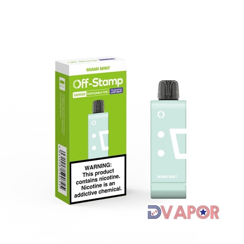 Refill Pod for Off-Stamp SW9000 Disposable by Lost Mary 5% — Miami Mint