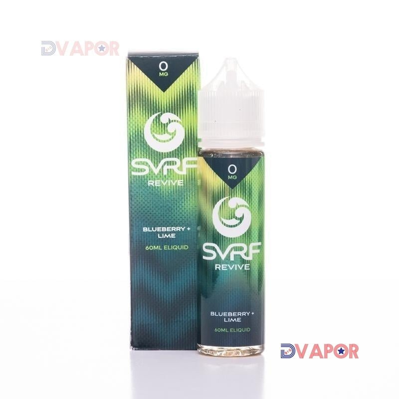 Revive SVRF 60ml e-liquid bottle with colorful label and vape branding for flavor enhancement.