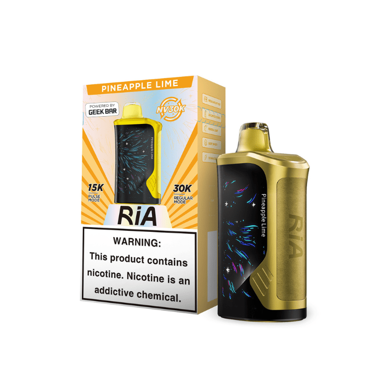 RIA NV30K By Geek Bar 30K Puff Disposable — Pineapple Lime