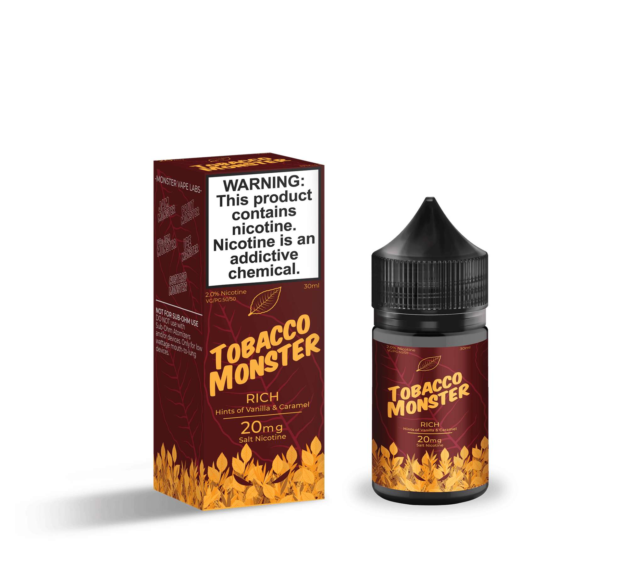Tobacco Monster Salt - 30mL — Rich