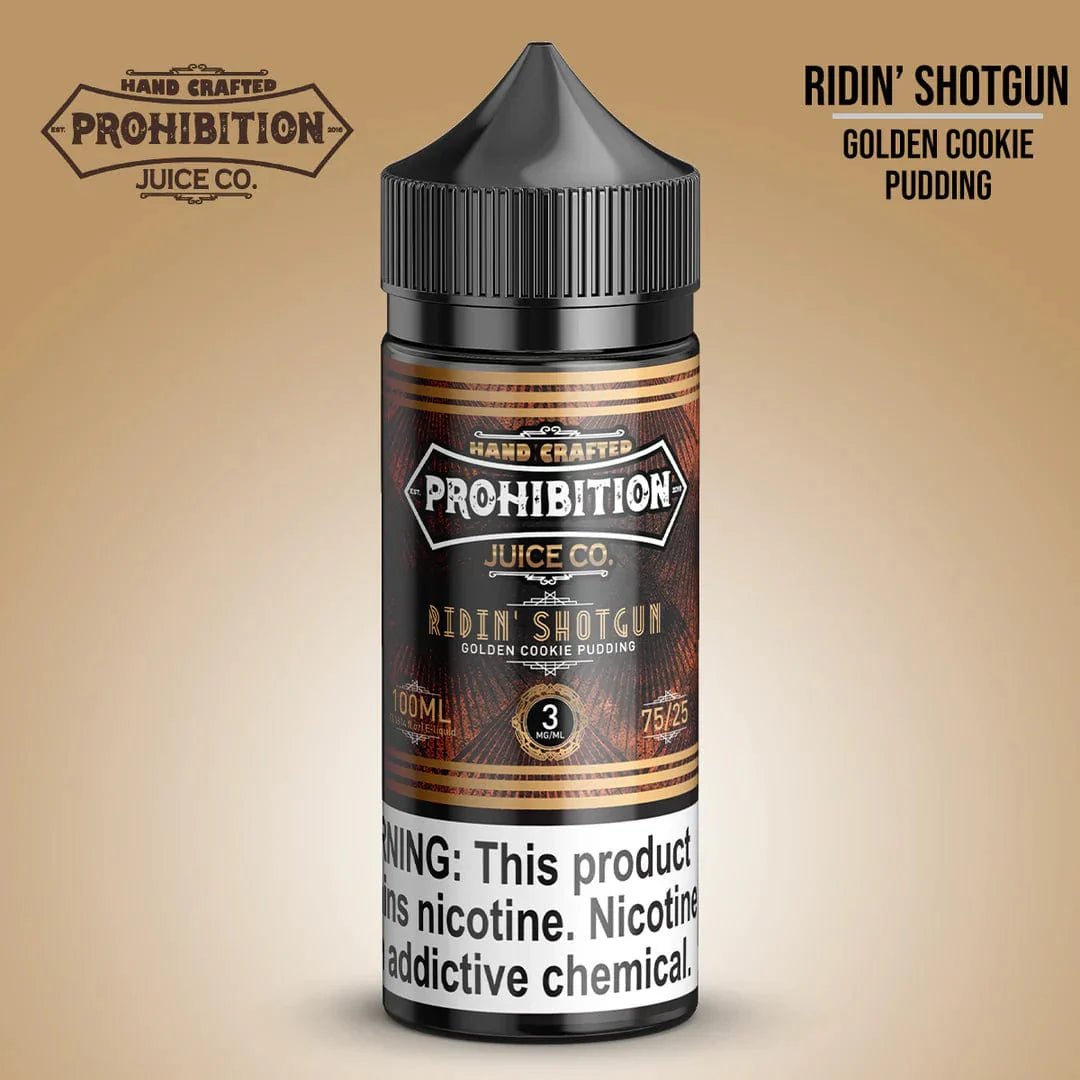 Prohibition Juice Co. - 100mL — Ridin’ Shotgun
