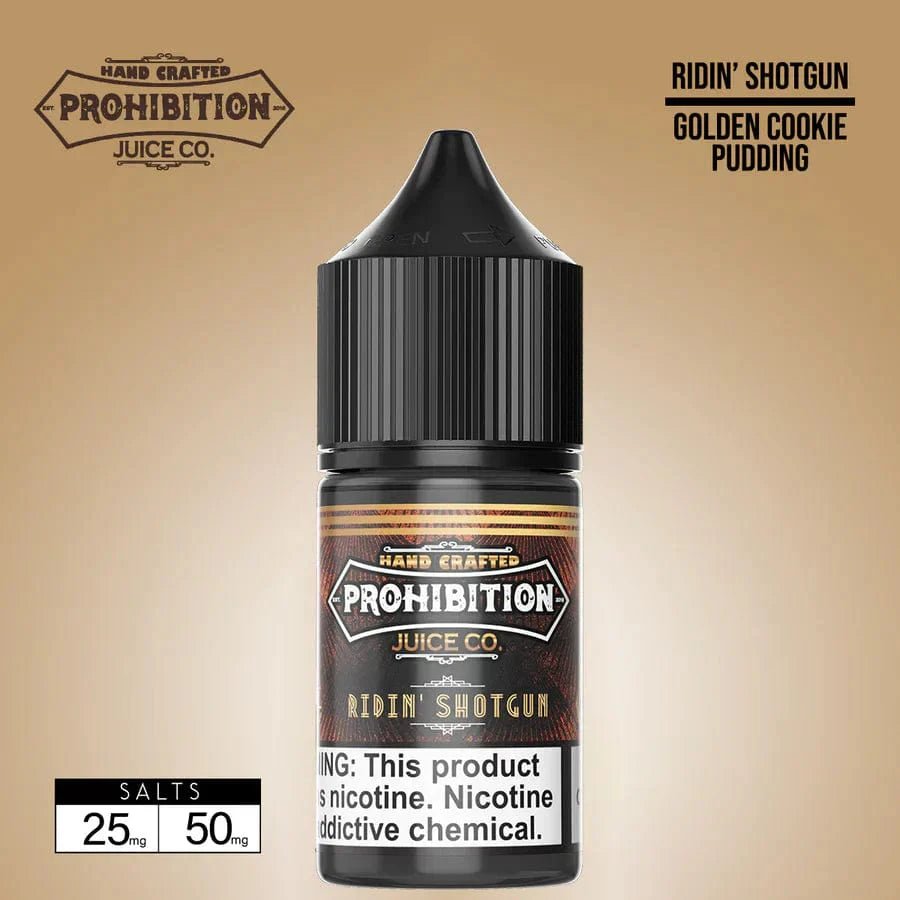 Prohibition Juice Co. Salt - 30mL — Ridin' Shotgun