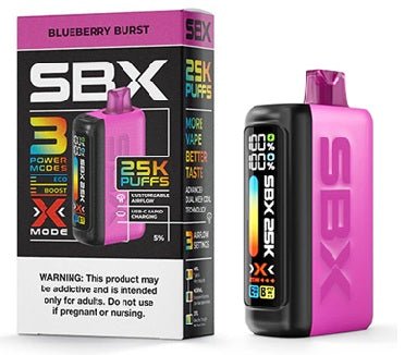 SBX | 25k Puff Metatine Disposable — Blueberry Burst