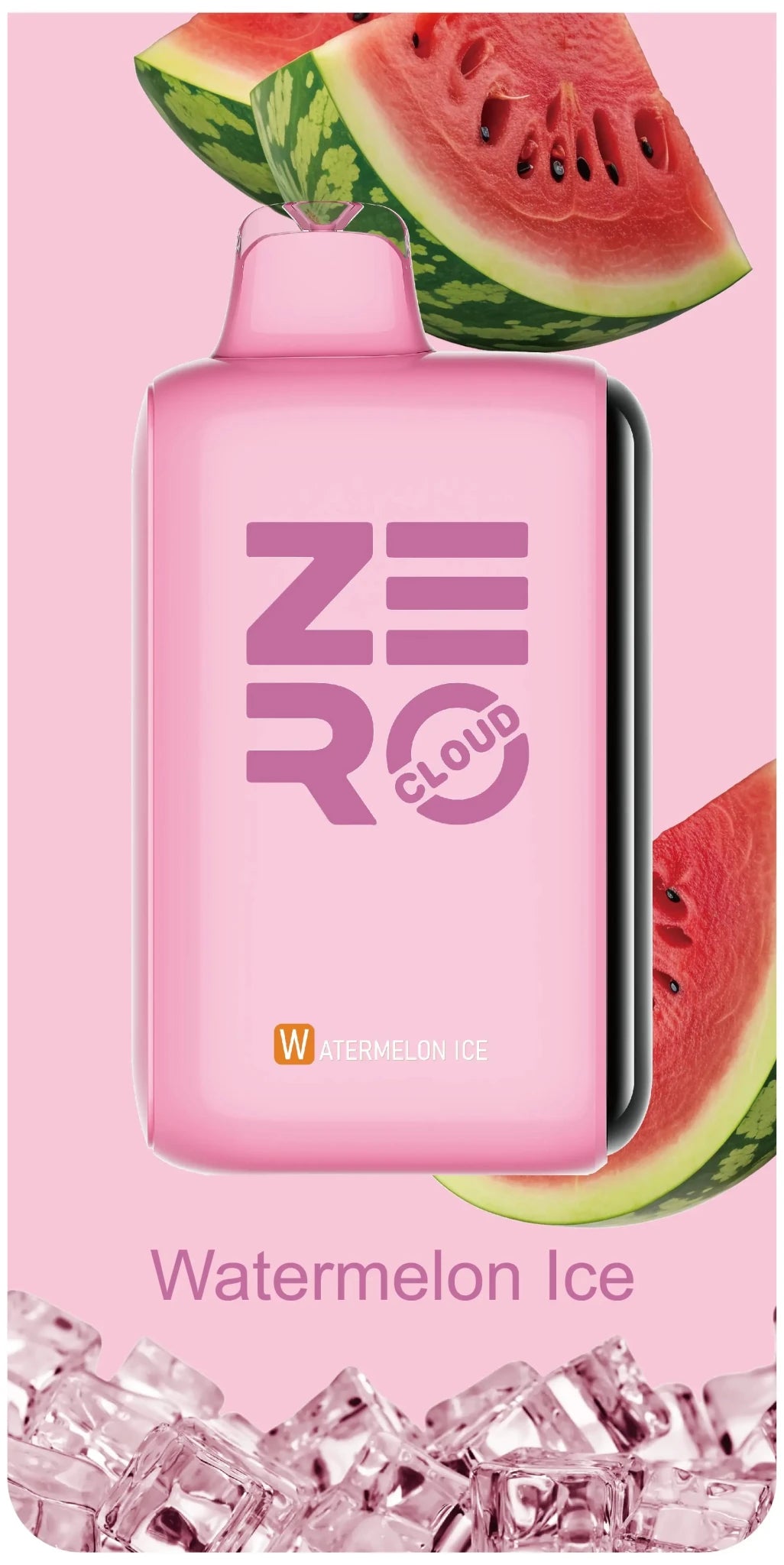 Sikary Cloud Zero 50K Puff Vaporless Disposable — Watermelon Ice