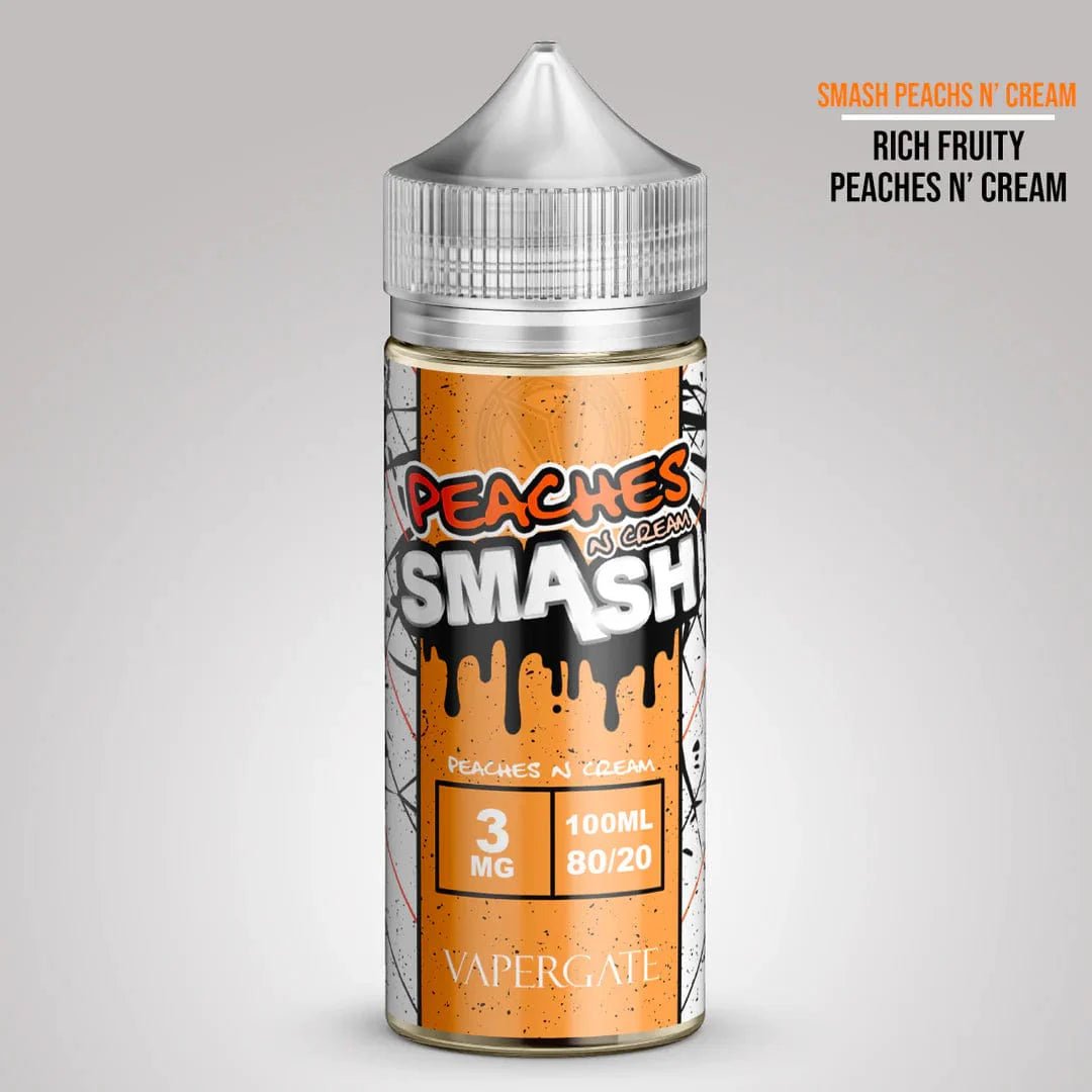Vapergate - 100mL — Smash Peaches 'N Cream