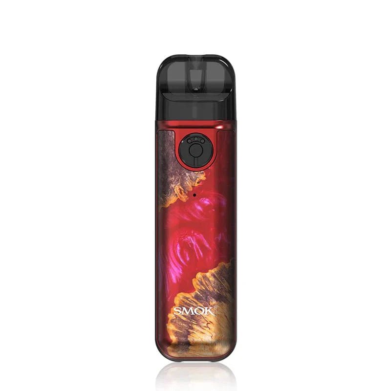 SMOK Novo 4 Mini Pod System — Red Stabilizing Wood