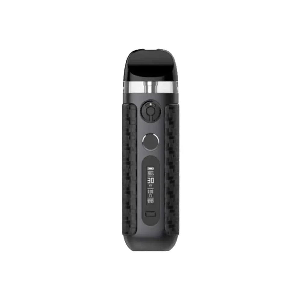 SMOK Novo 5 Pod System hardware with sleek design and compact size, featuring a mouthpiece and replaceable pod for vaping.