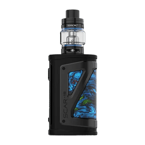 SMOK SCAR-18 230W Starter Kit — Fluid Blue (TFV9 Tank)