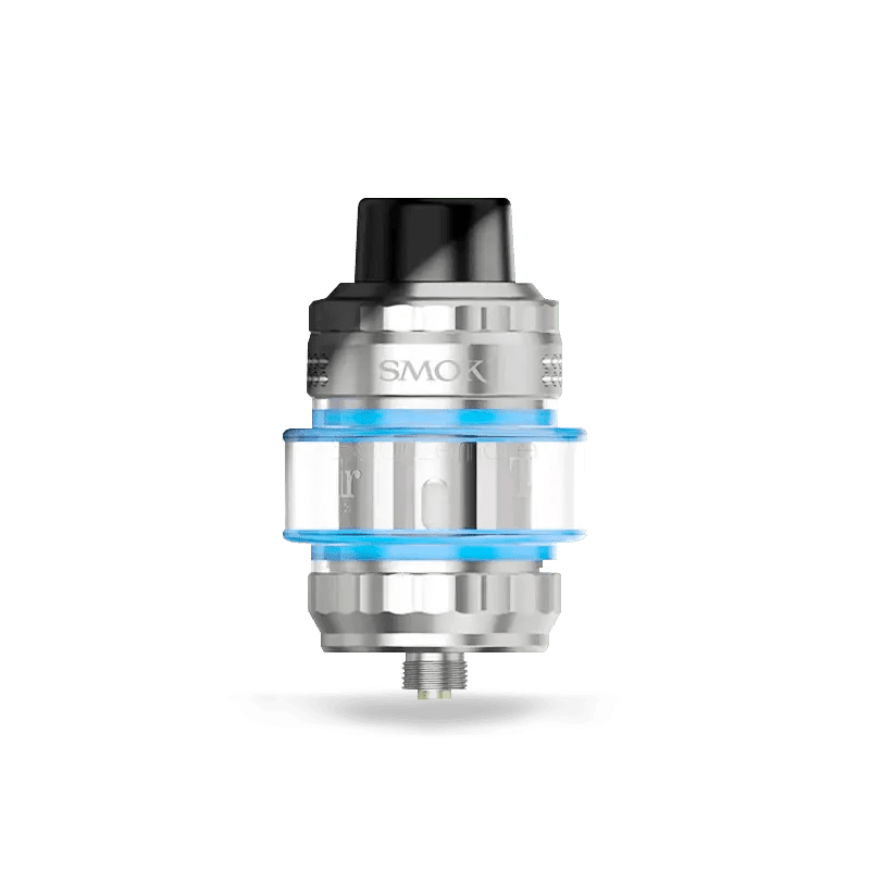 SMOK T-Air Sub-Ohm Tank vape part with glass chamber and metal accents, designed for sub-ohm vaping.