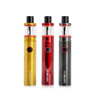 SMOK Vape Pen V2 60W Kit showing the sleek vape pen and accessories on a clean surface.