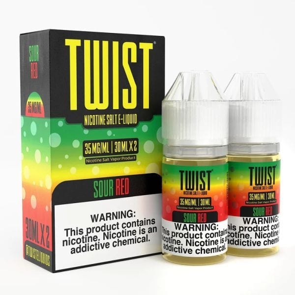 Twist E-Liquids Salt - 60ml (30ml 2-Pack) — Sour Red