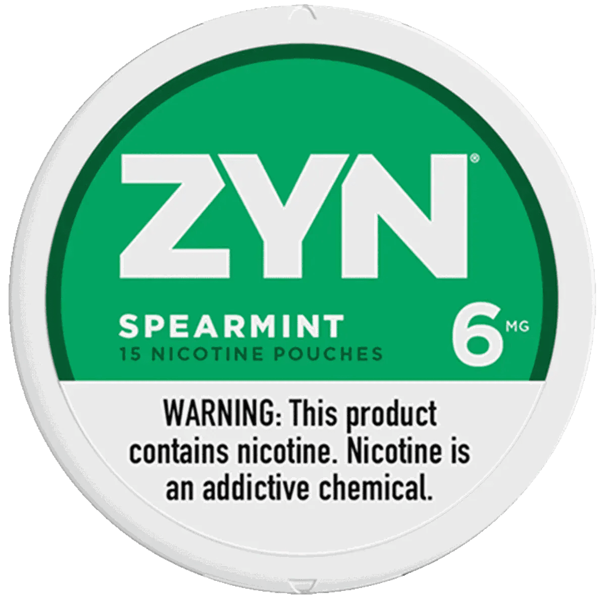 Spearmint - ZYN Pouches - 15ct — 3mg