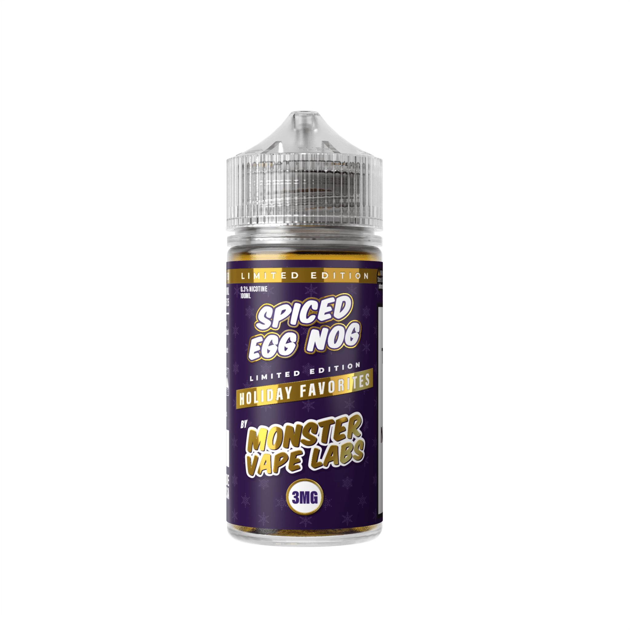 Monster Vape Labs - 100mL — Spiced Egg Nog