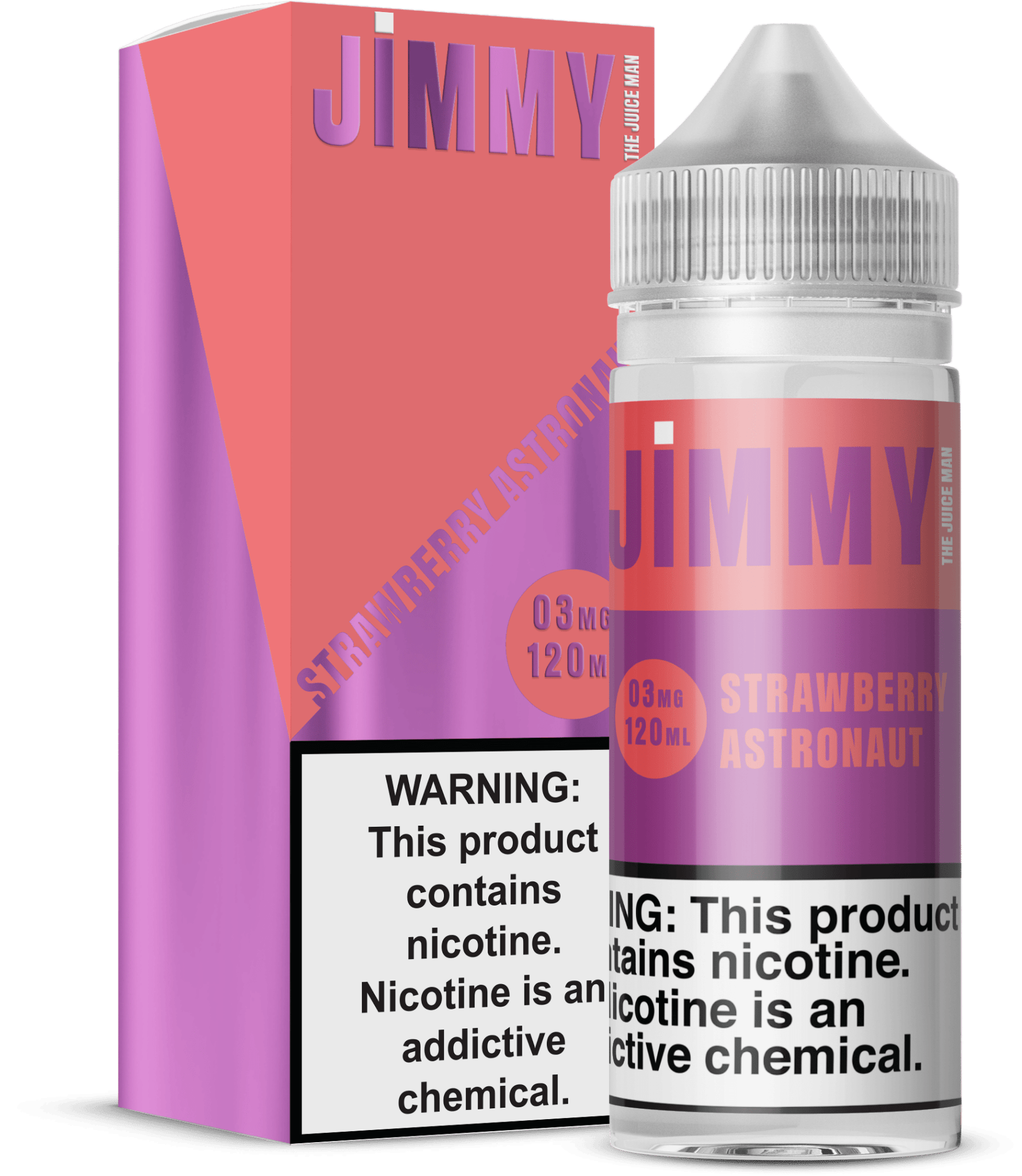 Jimmy The Juice Man - 120mL — Strawberry Astronaut