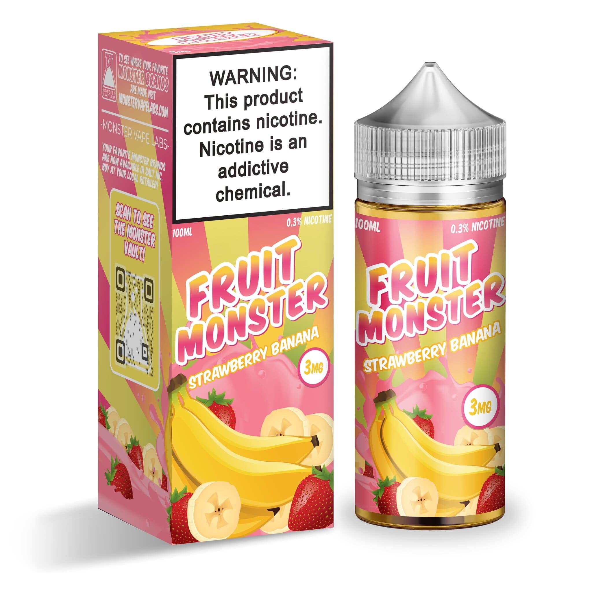 Fruit Monster - 100mL — Strawberry Banana