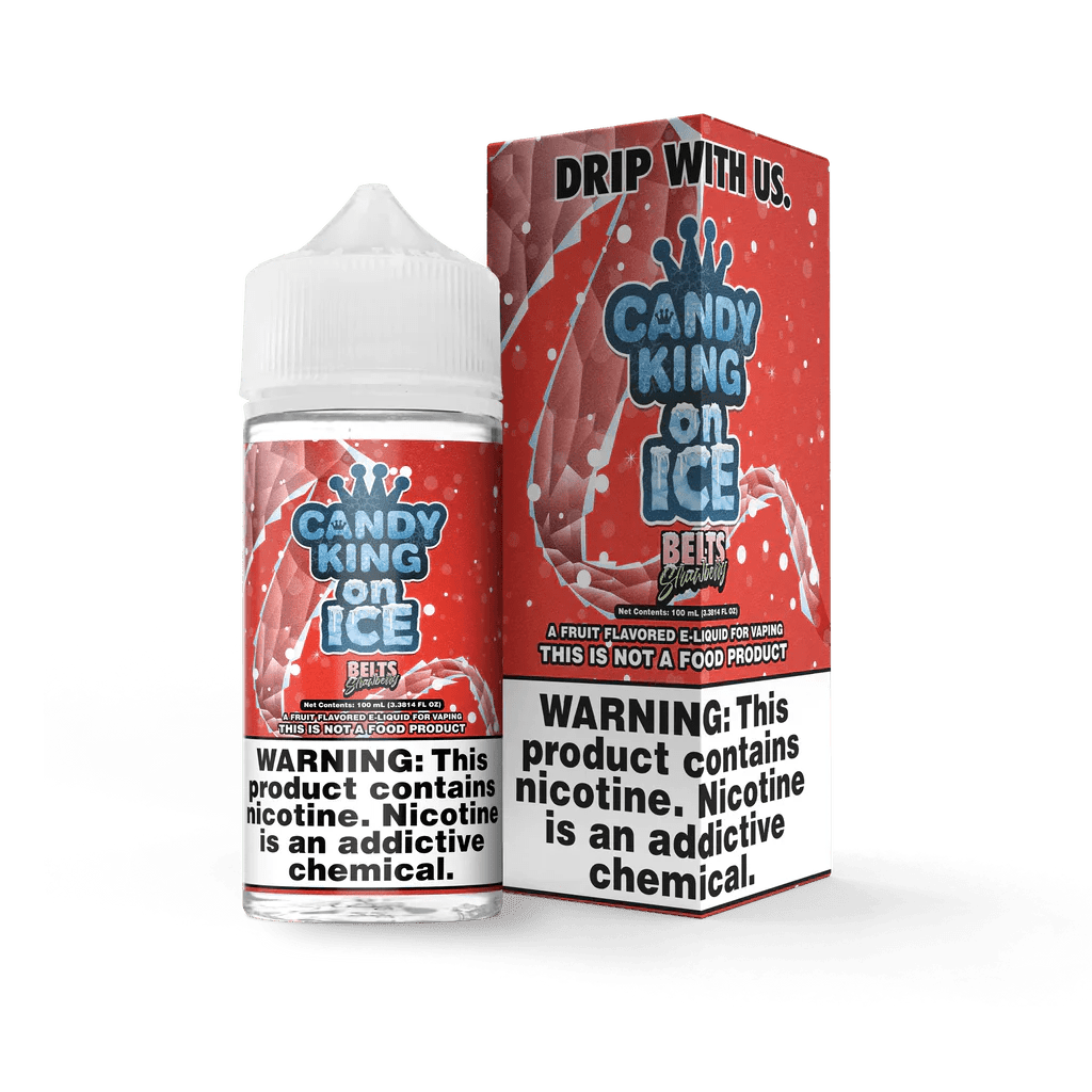 Candy King on ICE - 100mL — Strawberry Belts on ICE