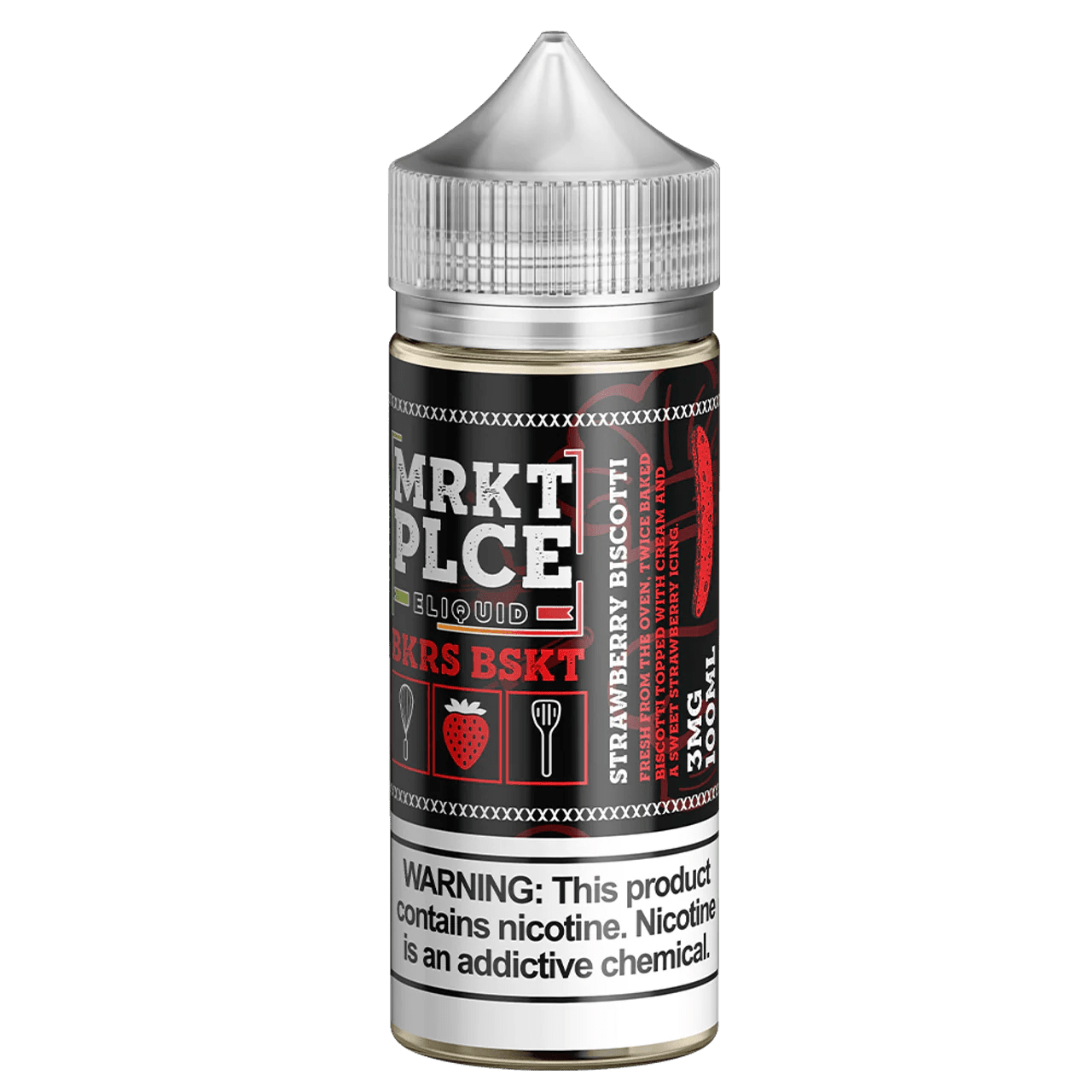 MRKT PLCE - 100mL — Strawberry Biscotti
