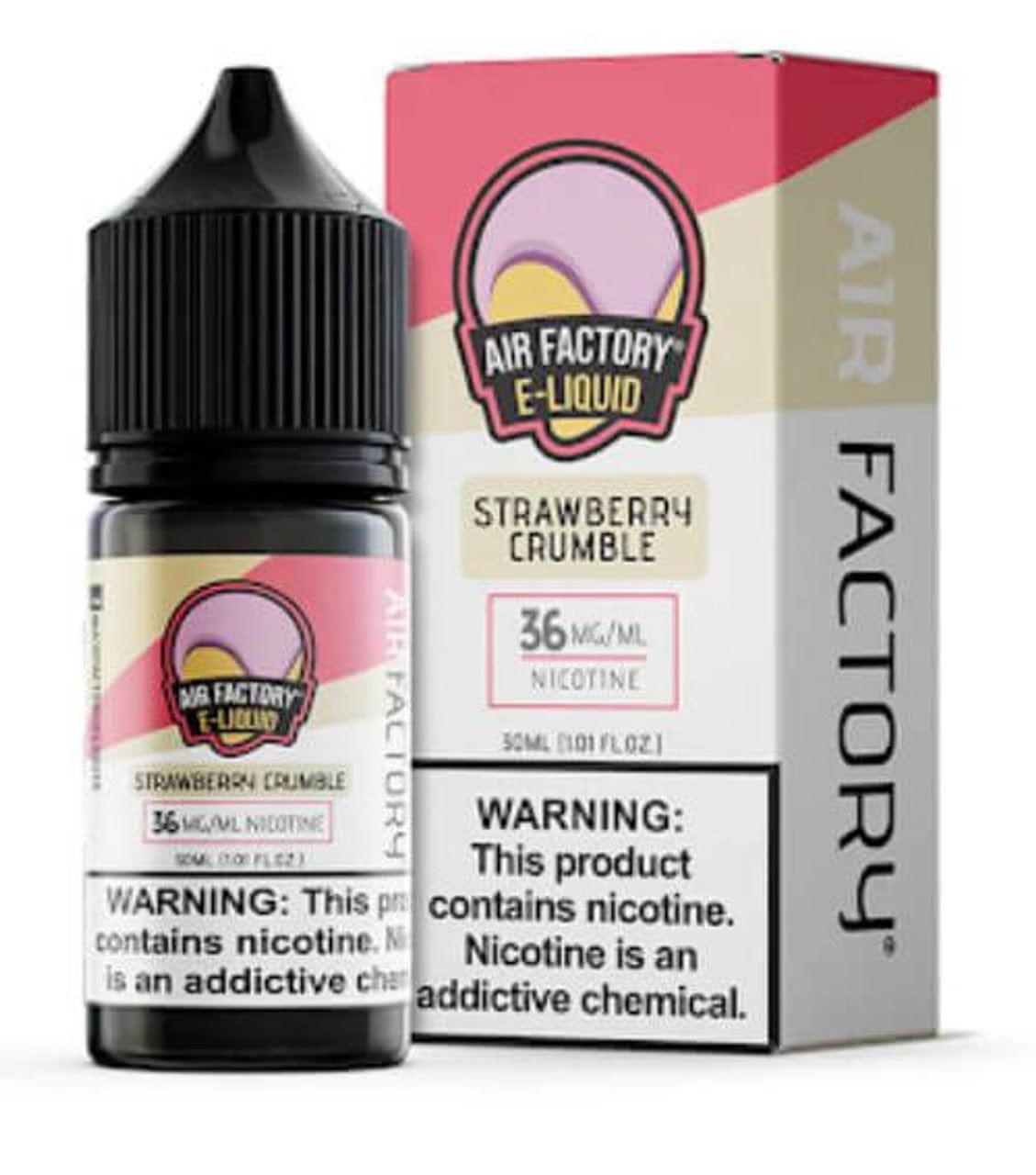 Air Factory E-Liquids Salt - 30mL — Strawberry Crumble