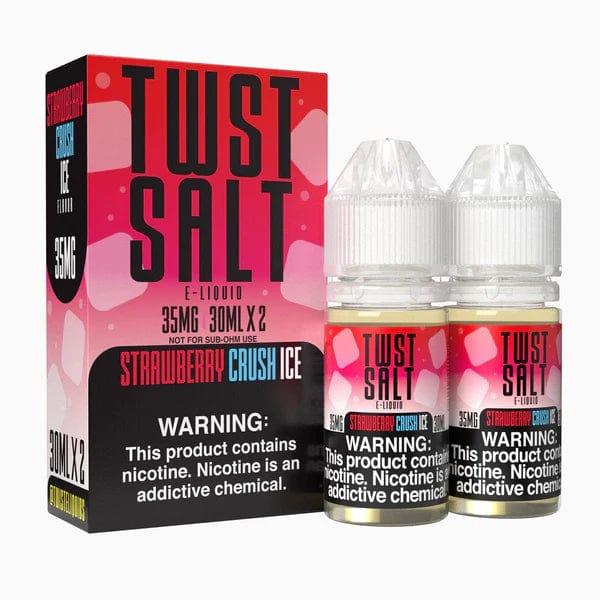 Twist E-Liquids Salt - 60ml (30ml 2-Pack) — Strawberry Crush ICE