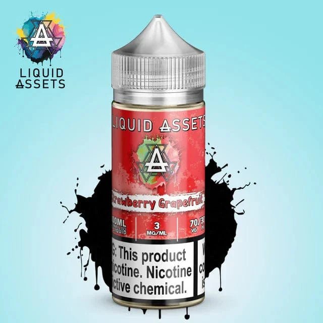 Liquid Assets - 100mL — Strawberry Grapefruit