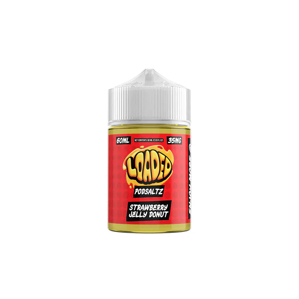 Loaded E-Liquid / Ruthless Vapor Salt - 60mL — Strawberry Jelly Donut