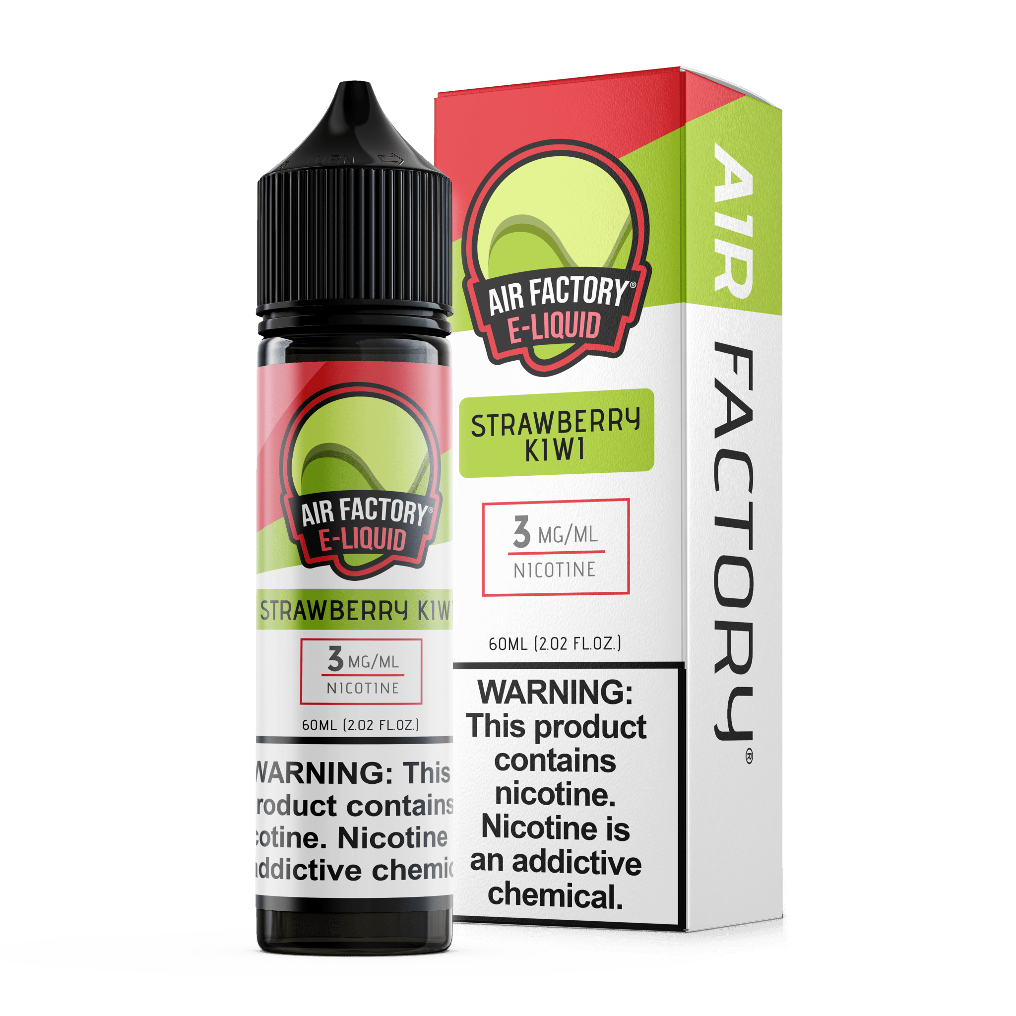 Air Factory E-Liquids - 60mL — Strawberry Kiwi