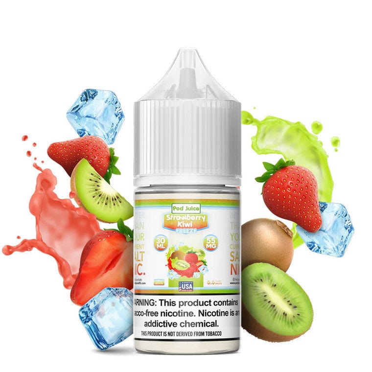Pod Juice Freeze Salt - 30mL — Strawberry Kiwi FREEZE