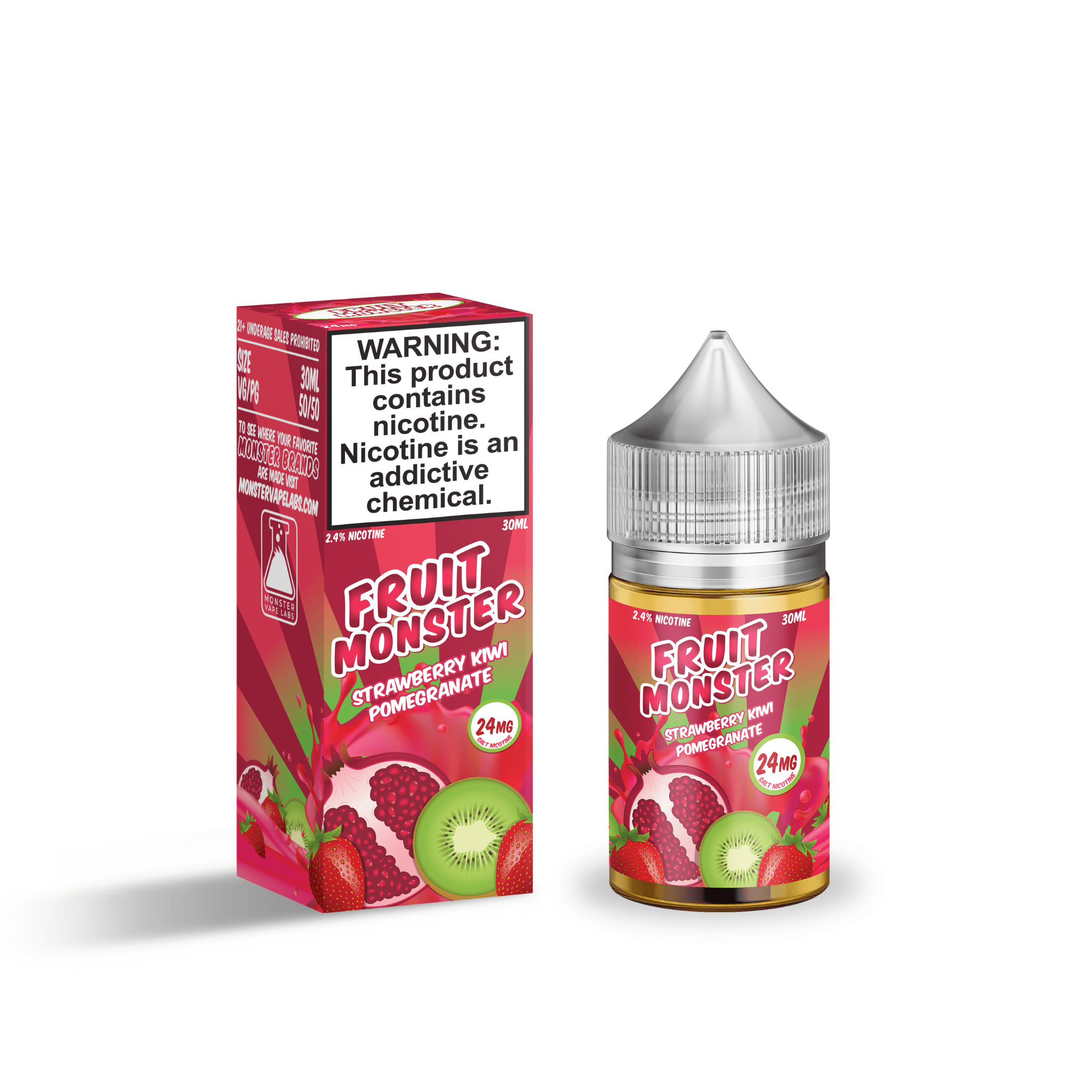 Fruit Monster Salt - 30mL — Strawberry Kiwi Pomegranate