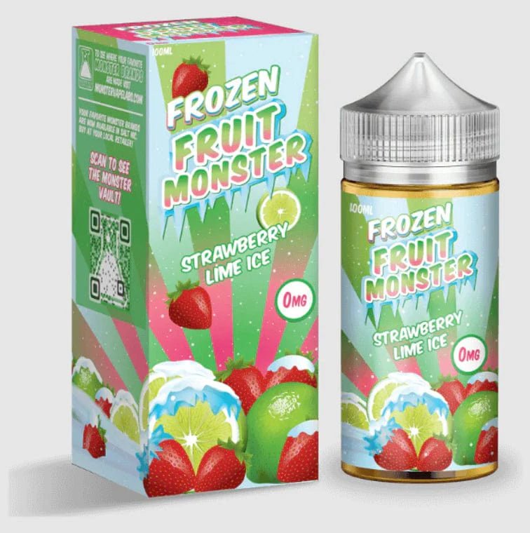Frozen Fruit Monster - 100mL — Strawberry Lime ICE