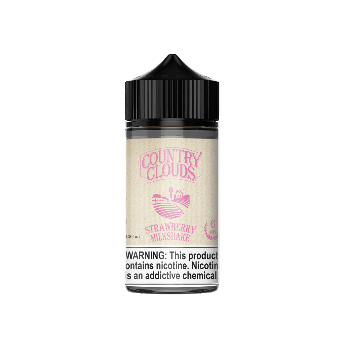 Country Clouds (Nixodine) - 100mL — Strawberry Milkshake