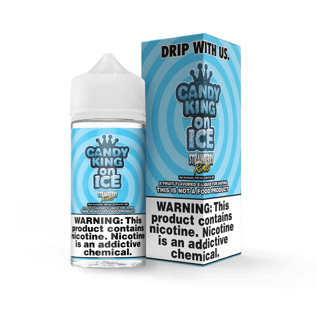 Candy King on ICE - 100mL — Strawberry Rolls on ICE
