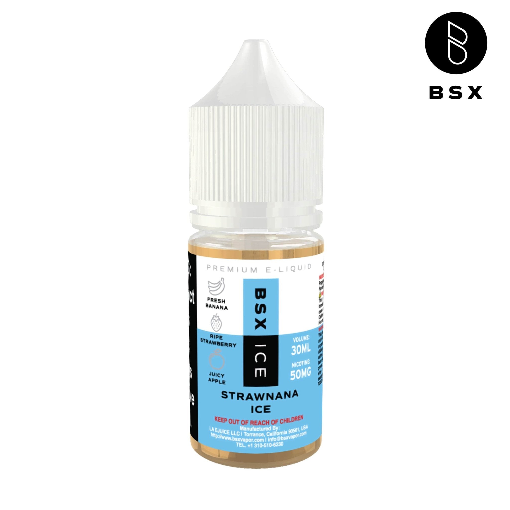 BSX ICE Salt - 30mL — Strawnana ICE