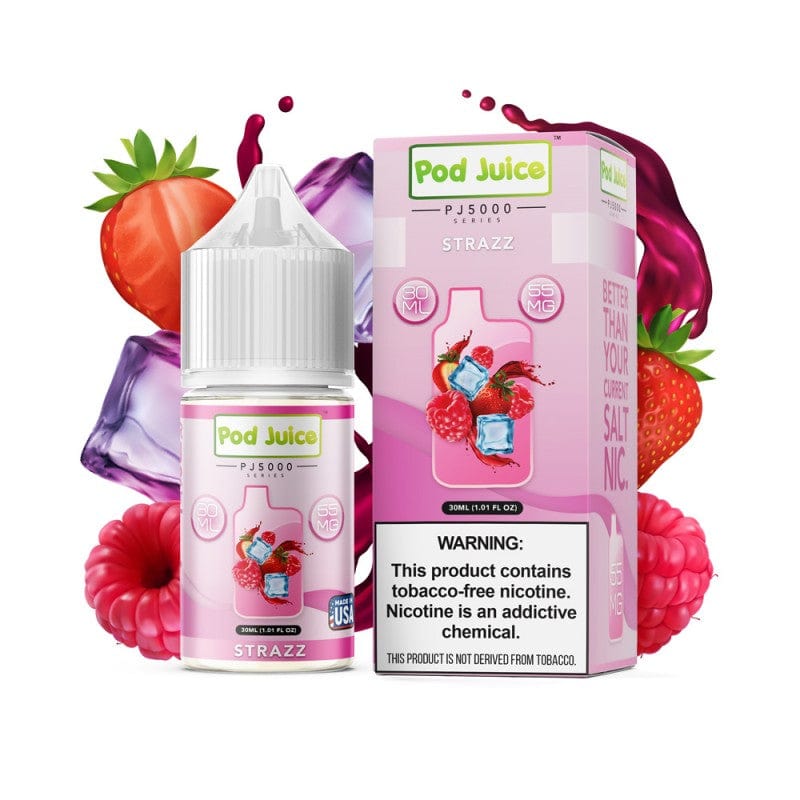 Pod Juice PJ5000 Salt - 30mL — Strazz PJ5000