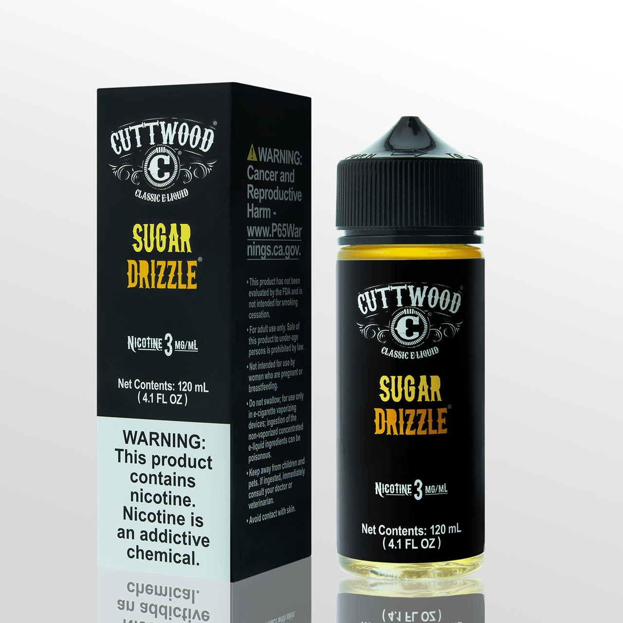 Cuttwood E-Liquids - 120mL — Sugar Drizzle