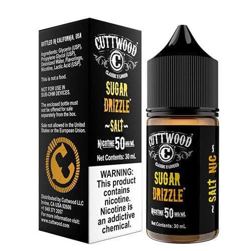 Cuttwood E-Liquids Salt - 30mL — Sugar Drizzle
