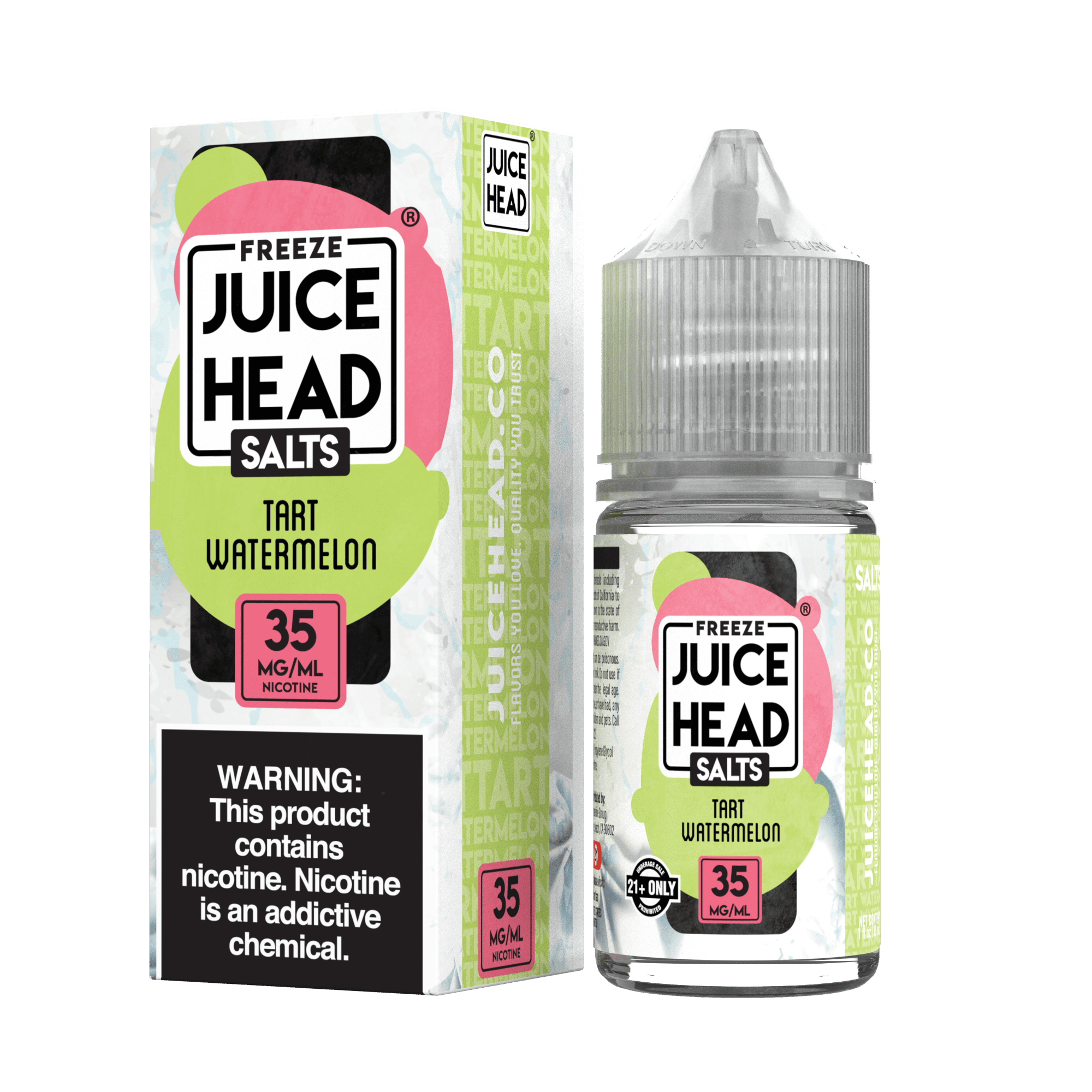 Juice Head SALTS - 30mL — Tart Watermelon FREEZE