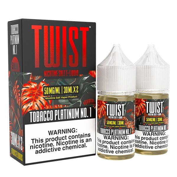 Twist E-Liquids Salt - 60ml (30ml 2-Pack) — Tobacco Platinum No. 1