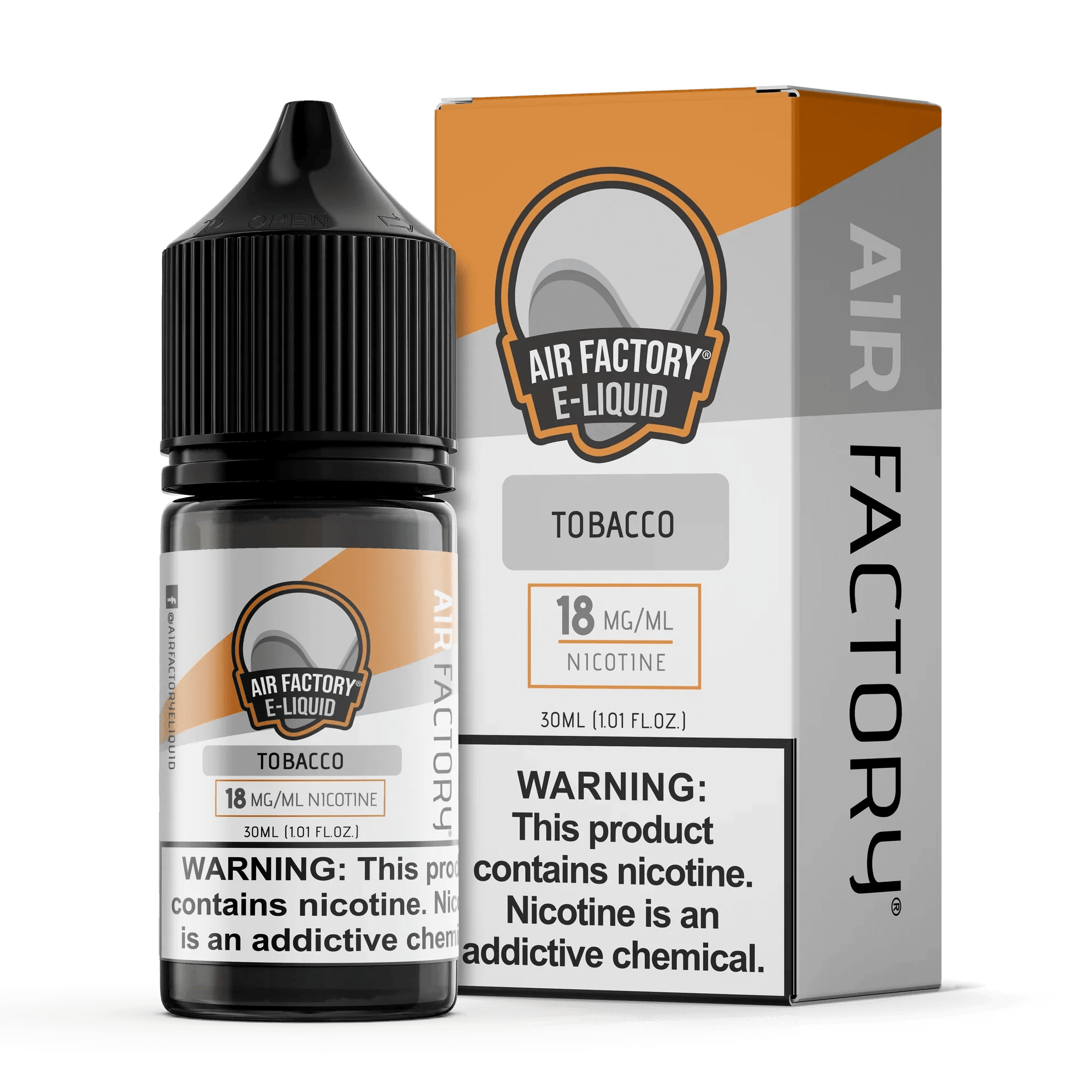 Air Factory E-Liquids Salt - 30mL — Tobacco