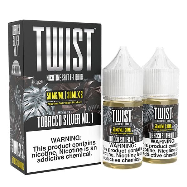 Twist E-Liquids Salt - 60ml (30ml 2-Pack) — Tobacco Silver No. 1