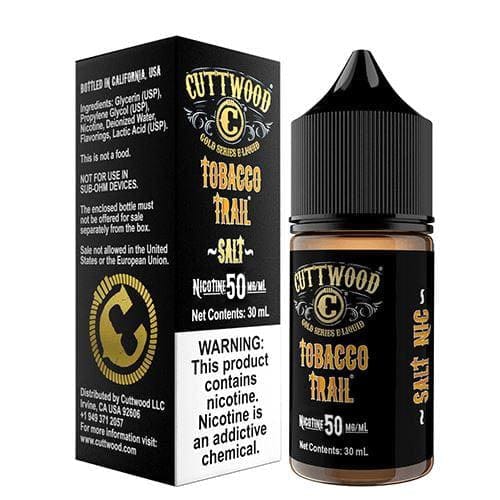 Cuttwood E-Liquids Salt - 30mL — Tobacco Trail