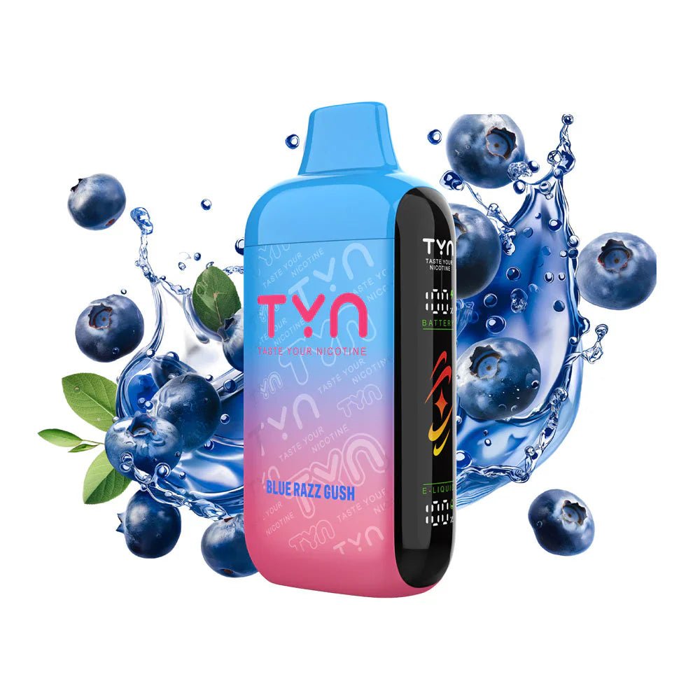 TYN 50K Disposable — Blue Razz Gush