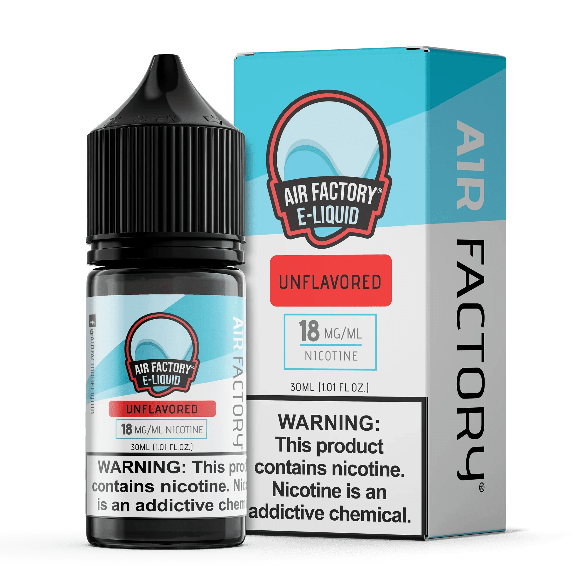 Air Factory E-Liquids Salt - 30mL — Unflavored