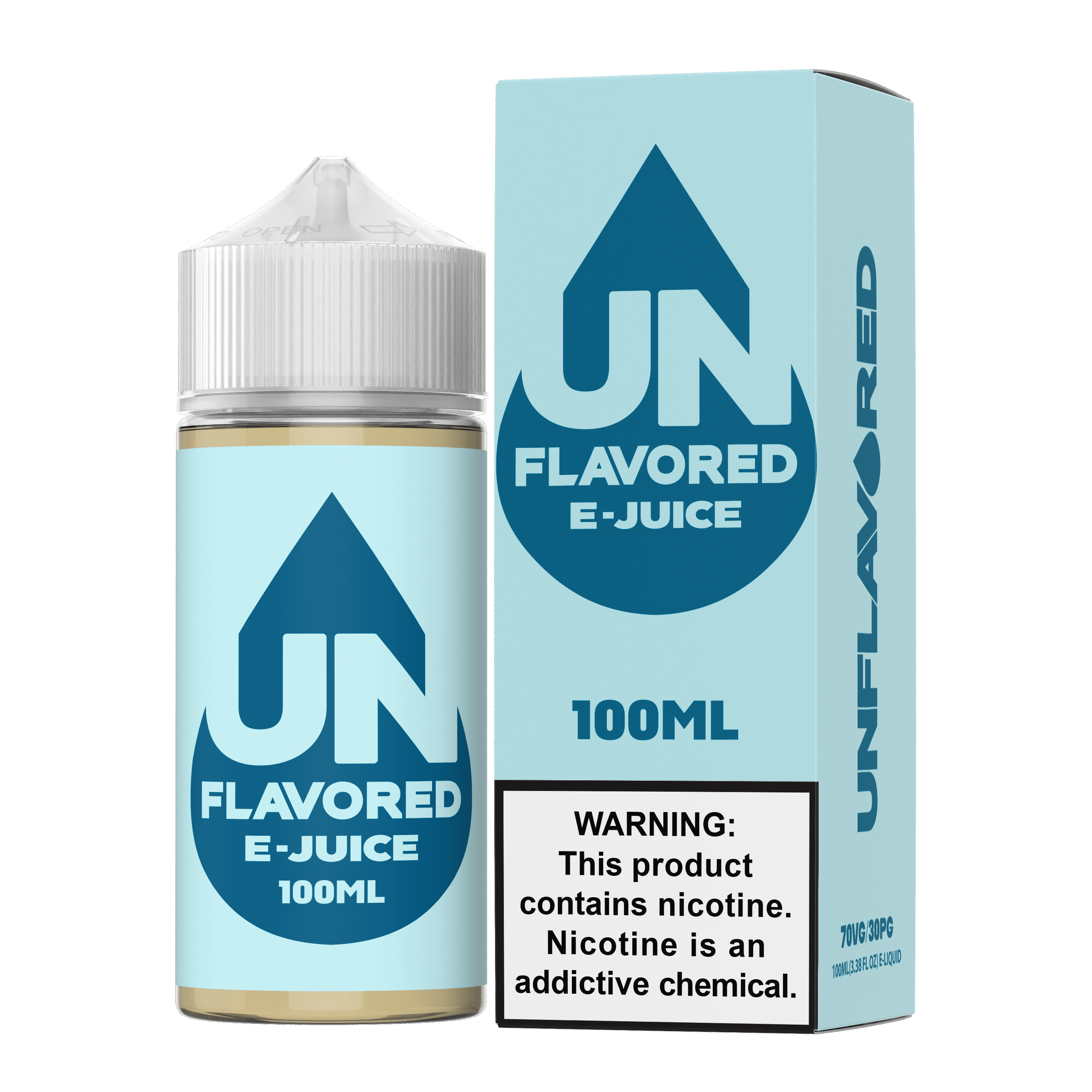 Unflavored - Unflavored E-Juice - 100mL — 3mg