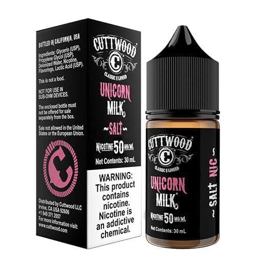 Cuttwood E-Liquids Salt - 30mL — Unicorn Milk