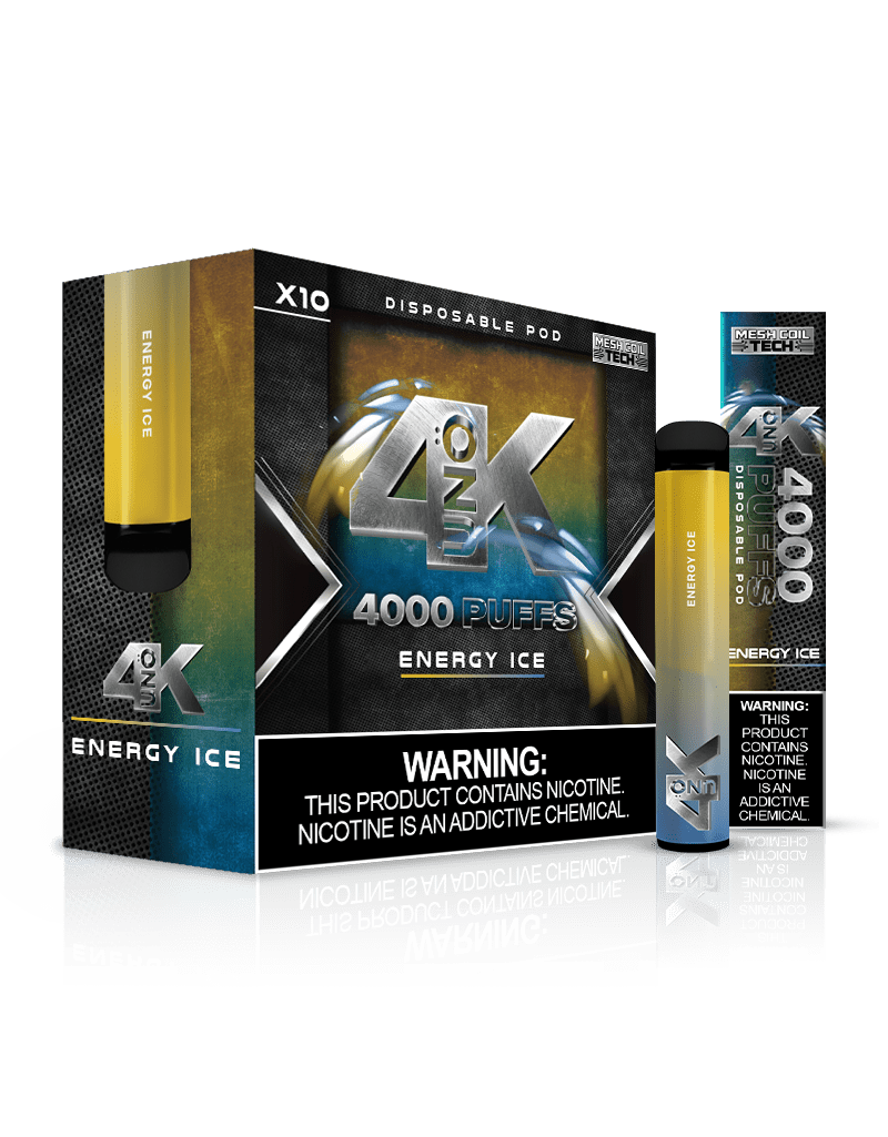 UNO 4K | 4000 Puff Disposable Vape — Energy Ice